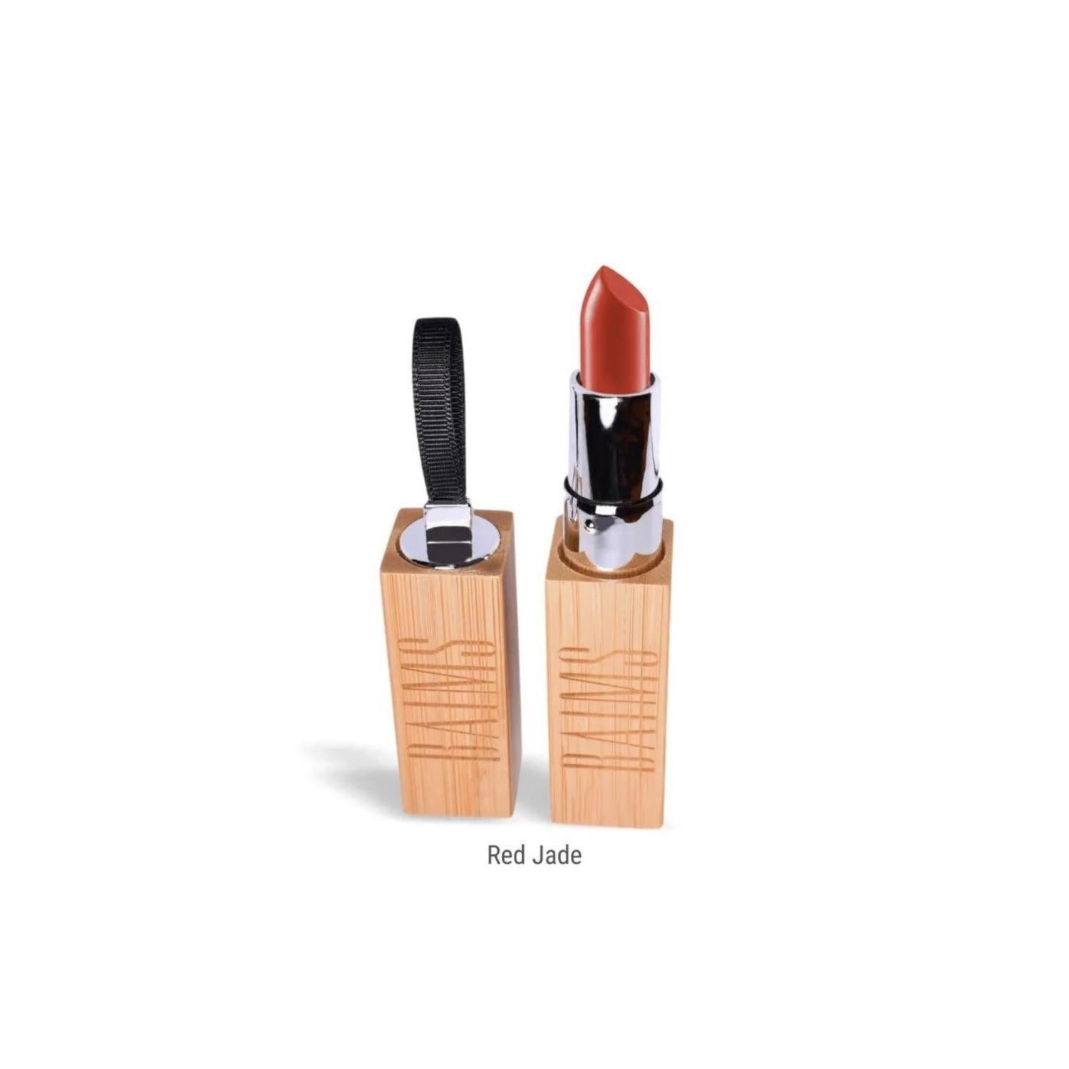 Baims Lipstick-Vegan Ruj 600 Red Jade Organik Vegan Ruj