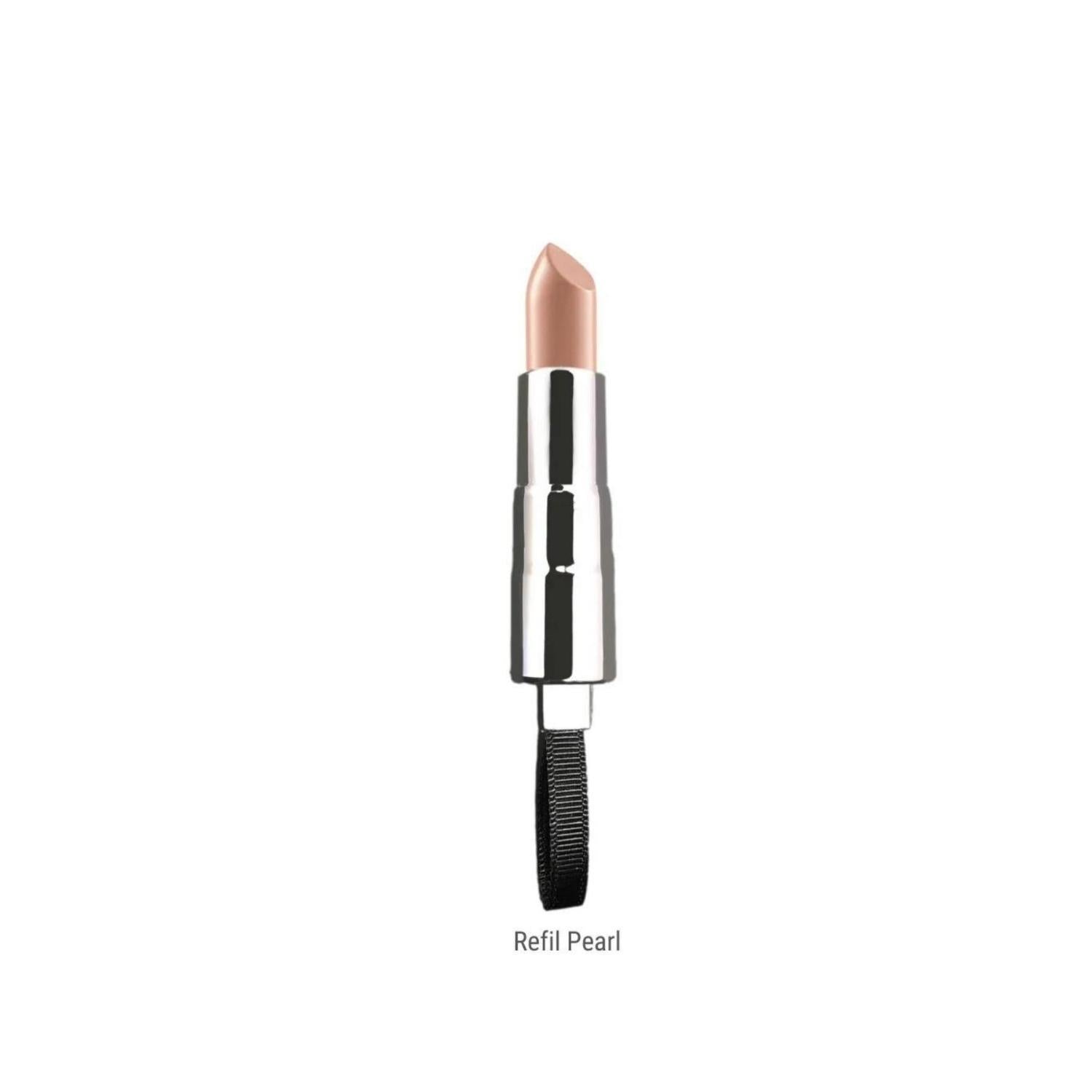 Baims Lipstick-Vegan Ruj Yeniden Dolum 100 Pearl Organik Vegan Ruj