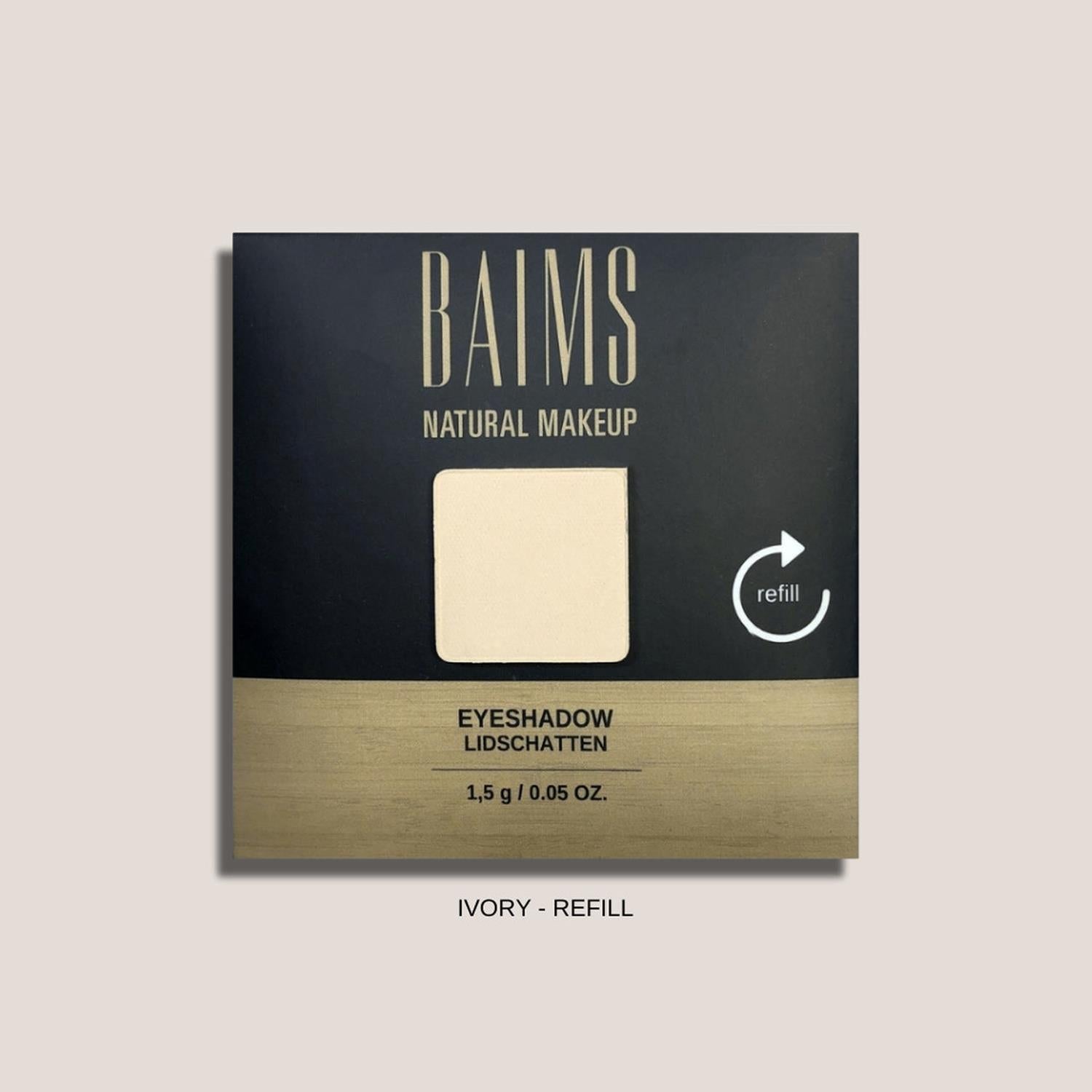 Baims Eyeshadow (Göz Farı) Yeniden Dolum 10 Ivory