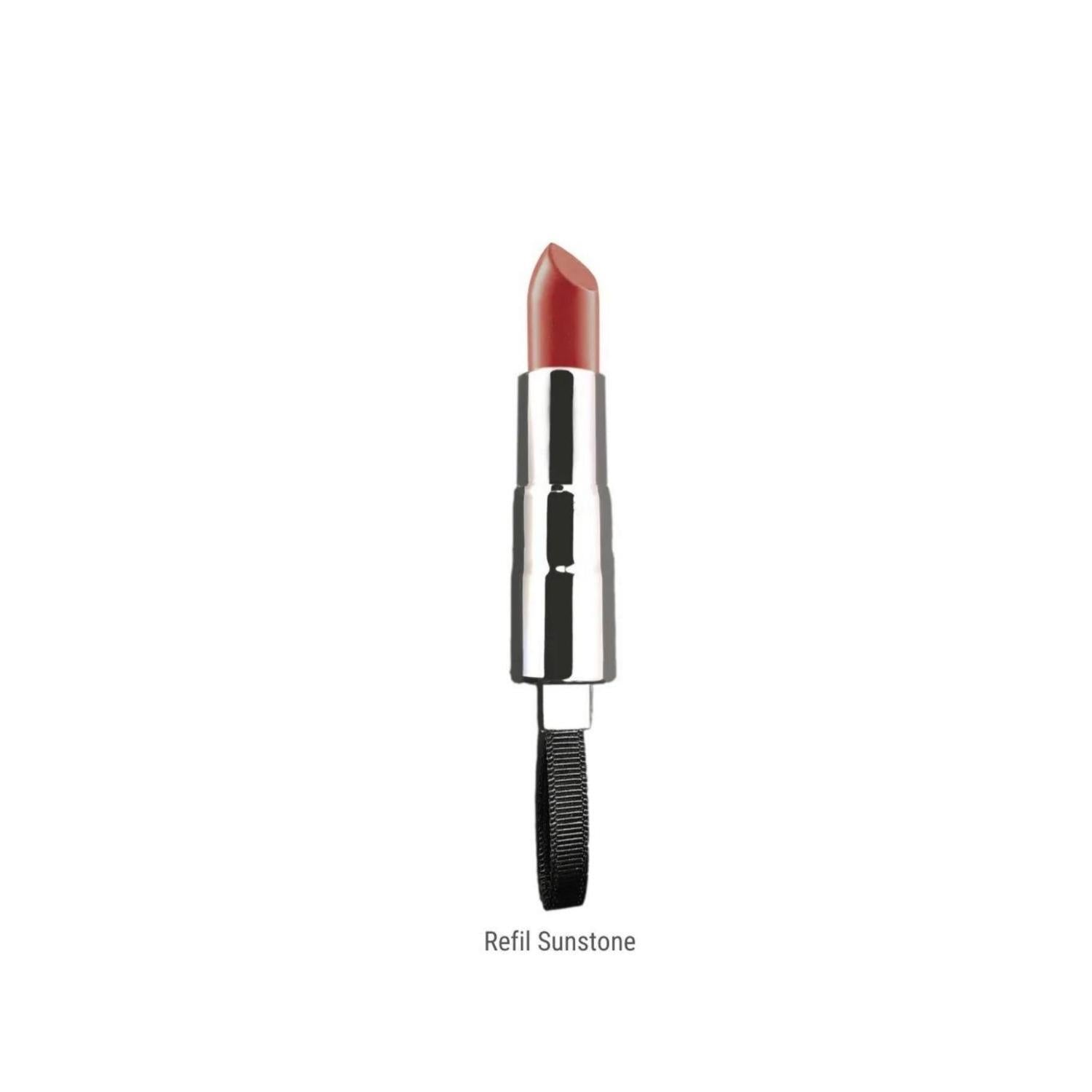 Baims Lipstick-Vegan Ruj Yeniden Dolum 400 Sunstone Organik Vegan Ruj